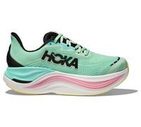 hoka skyward x running schuh grun blau pink women