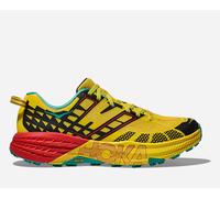 HOKA Speedgoat 2 Schuhe in Sour Lemon/Black Größe 45 1/3 | Gelände