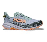 HOKA Speedgoat 6 GORE-TEX Damen Trailrunningschuhe blau/orange - 38