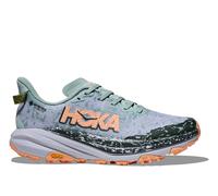 HOKA Speedgoat 6 GTX Damen Trailrunning Schuhe weit jade / ash grey EU 42 2/3