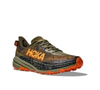 HOKA Speedgoat 6 - Herren Antique Olive / Squash US M11,5 - EUR 46 Schuhgröße: 46