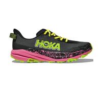 HOKA Speedgoat 6 M - Trailrunningschuhe - Herren 9,5 US Black/Pink/Light Green