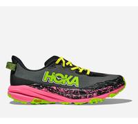 HOKA Speedgoat 6 Schuhe für Herren in Black/Neon Rose Größe 46 2/3 | Gelände