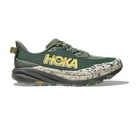 hoka speedgoat 6 trailrunning schuhe grun grau herren