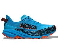 hoka speedgoat 6 trailrunning schuhe blau orange women 36
