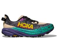 HOKA Speedgoat 6 Schuhe für Damen in Oatmeal/Mountain Iris Größe 36 2/3 | Gelände