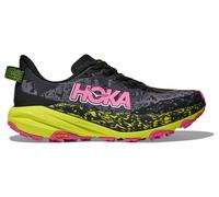 hoka speedgoat 6 trailrunning schuhe schwarz pink gelb women