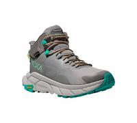 Hoka - Tages-Wanderschuhe mit GORE-TEX - Trail Code GTX M Galactic Grey / Electric Aqua für Herren - Größe 41 1/3 - Grau Grau 41 1/3