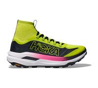 HOKA Tecton X3 Trailrunningschuhe limettengrün/schwarz/rosa - 46(2/3)