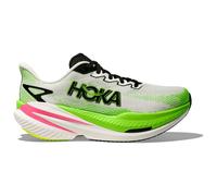 HOKA - Women's Mach X 3 - Runningschuhe, Gr. 38.5 EU 38 2/3 - Regular, bunt (White/NeonLime)
