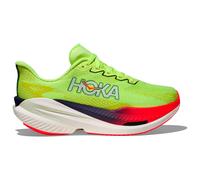 HOKA - Women's Mach X 3 - Runningschuhe, Gr. 41 EU 41 1/3 - Regular, neon yuzu /blau (NeonYuzu/SquidInk)
