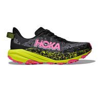HOKA - Women's Speedgoat 6 - Trailrunningschuhe, Gr. 36.5 EU 36 2/3 - Regular, schwarz/ neon hoka citrus (Black/NeonHokaCitrus)