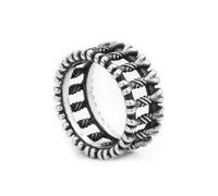 Hokech Mode Retro kreative Edelstahl Knochenring Männer Frauen Punk Rock Totenkopf Ring Motorrad Unikat Schmuck Geschenke