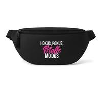 Hokus Pokus Malle Modus - Bauchtasche - Bauchtasche | Malle | Party | Urlaub | lustige Sprüche | Festival | Umhängetasche | Schwarz