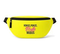 Hokus Pokus Malle Modus - Bauchtasche - Bauchtasche | Malle | Party | Urlaub | lustige Sprüche | Festival | Umhängetasche | Gelb