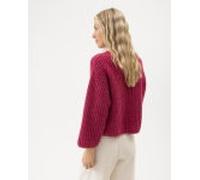 Holebrook Damen Strickpullover Cajsa Rot/Beere L
