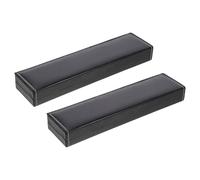 Holibanna 2 Stück-pack Pu Uhrenbox Rechteckig mit Elegantem Design Vielseitige Schmuckaufbewahrung für Armbänder und Halsketten für Reisen und Verlobungen