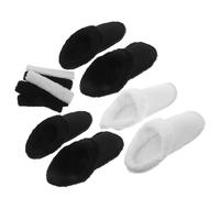 Holibanna 3 Paar Herausnehmbare Warme Clog Einlegesohlen aus Weichem Fleece Dicke Flauschige Hausschuheinlagen für Damen und Herren Waschbare Innenfutter für Winterpantoffeln