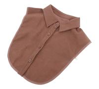 Holibanna Abnehmbarer Künstlicher Kragen Blusenkragen Einsatz aus Polyester Eleganter Schmal Zulaufender Kragen Modischer Hemdkragen für Damen Vielseitiges Layering unter Blusen und