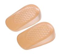 Holibanna Einlegesohlen zur Höhenerhöhung aus Silikon Unsichtbare Fersenpolster mit Stoßdämpfung Fersenerhöhung für Schuhe Langlebig und Rutschfest Passt in Sportschuhe Elegante Schuhe