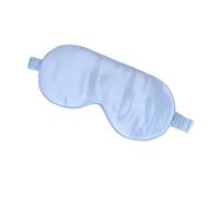 Holibanna Schlafbrille Aus Naturseide Zum Schlafen Verstellbare Augenmaske Aus Seide Zum Schattieren Hellblau