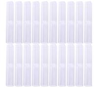 Holibanna Transparente Stiftebox Kunststoff 20 Stück Einzelner Stifthalter 155X25X25cm Leichte Federmappe Aufbewahrung für Schule Büro Reise