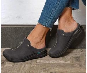 Holland DB Blue - Besonders weiche Pantolette für empfindliche Füße Blau - Gr. - 43