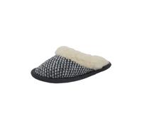 Hollert Damen Hausschuhe/Pantoffeln aus Merinowolle Paula warme Hüttenschuhe aus Schafwolle Größe 38 EU, Farbe Grau