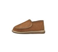 Hollert Damen & Herren Lammfell Hausschuhe - Christel Cognac 100% Merino Schaffell Fellschuhe kuschelig warm Größe 41 EU