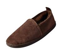 Hollert Damen & Herren Lammfell Hausschuhe Hubert BRAUN Fellschuhe 100% Merino Schaffell Echtleder Gummisohle warm atmungsaktiv Schuhgröße EUR 38