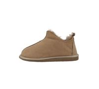 Hollert Herren Lammfell Hausschuhe Prinz Beige Fellschuhe 100% Merino Schaffell für Wohlgefühl - warm, atmungsaktiv Größe 43 EU