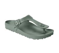 holster Damen-Sandalen Coastal Vegan,Eva-Sandalen,Fußgewölbestütze,von Podologen empfohlenes Fußbett,wasserdichte Sandalen mit Verstellbarer Schnalle,rutschfeste Strand&Poolsandalen GRÜN 41