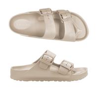 Holster Sundreamer Vegane Damen-Pantoletten, leichte EVA-Sandalen für den Alltag, Fußgewölbestütze, von Podologen empfohlenes, anatomisch geformtes Fußbett, wasserdichte rutschfeste Sommer-Pantoletten
