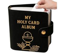 Holy Card Holder with 20 Sleeves Portable Booklet Case Cover Protection