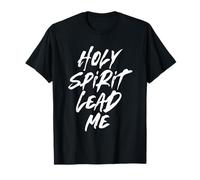 Holy Spirit Lead Me - Christlicher Jesus Kirchenglaube - Farbe T-Shirt