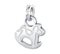 Holyart Mini-Anhänger Schaukelpferd Edelstahl hypoallergen