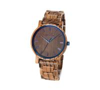Holzkern Fall Morning 9120078332702 - Herren - 40 mm - Analog - Quarz - Mineralglas