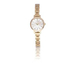 HOLZKERN Damenuhr Quarz Hanwi Goldfarben/Perlmutt 9010631005016