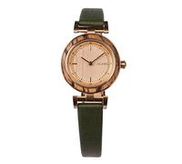 Holzkern Damenuhr Quarz Laura Zebrano/Eiche