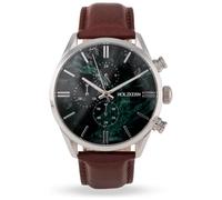 Holzkern Gifted 9010631018580 - Herren - 43 mm - Analog - Quarz - Mineralglas