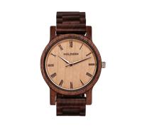 Holzkern Fall Dusk 9120078330043 - Herren - 40 mm - Analog - Quarz - Mineralglas