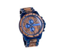 HOLZKERN Herren-Chronograph Quarz Gareth Zebrano 9120078333167