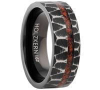 HOLZKERN Herrenring Sumo Obsidian/Titan sumo-obsidian-titan Ringgröße 60/19,1
