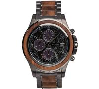 Holzkern Herrenuhr Solar-Chronograph Angkor Koa/Marmor