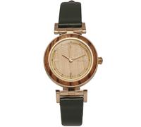 Holzkern Damenuhr Quarz Laura Zebrano/Eiche