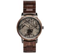 Holzkern Leonardo 9120078335338 - Herren - 40 mm - Analog - Quarz - Mineralglas
