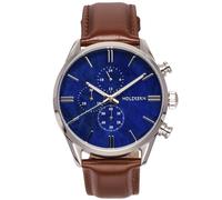 Holzkern Naturalist 9010631007300 - Herren - 43 mm - Analog - Quarz - Mineralglas