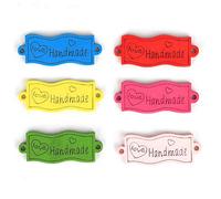 Holzknöpfe, 100 Stück, Wellenförmig, Tag Form, 2 Löcher, 49x19mm, Bunte Farben - Vielfältig Einsetzbar, Gesundes Material, Perfekt Für DIY Projekte