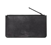 HOLZRICHTER Berlin - Reise Etui aus Leder (No 1-1), Organizer für Reisepass, 12x22x1 cm, 1 Hauptfach, Hülle A6, Camel-Braun Schwarz-Anthrazit