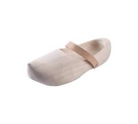 Holzschuhe mit Lederriemen